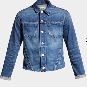 L'Agence Blue Denim Jacket. Women's Medium. Originally $345